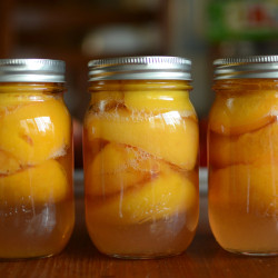 Canning Peaches In Syrup