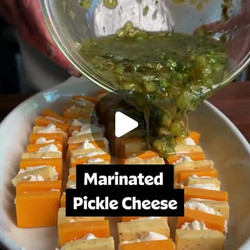 Marinated Pickle Cheese