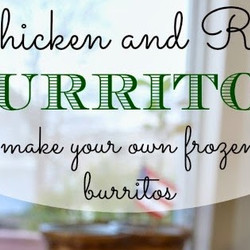 Frozen Chicken And Rice Burritos