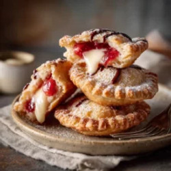 Deep Fried Strawberry Cheesecake Pies
