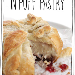 Vegan Baked Brie In Puff Pastry