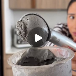Black Sesame Ice Cream