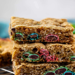 Loaded Oatmeal Blondies
