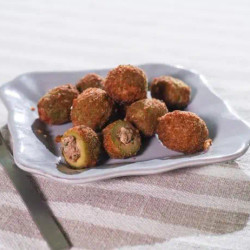 Lamb Stuffed Fried Olives