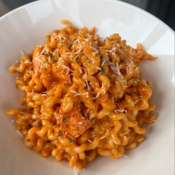 Pink Vodka Sauce With Lobster