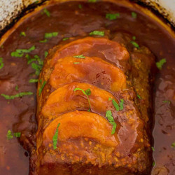 Slow Cooker Peach Pork