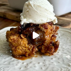 Brown Butter Sweet Potato Pecan Cobbler