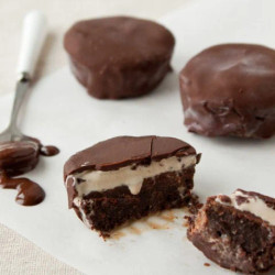 Frozen Mocha Brownie Bites
