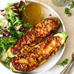 Gevulde Courgette Met Gehakt