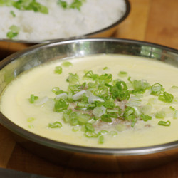 Chinese Steamed Eggs With Minced Pork