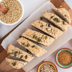 Three-seed Fermented Buckwheat Bread