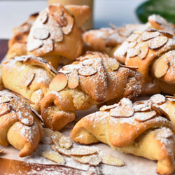 Vegan Almond Croissant Pastry