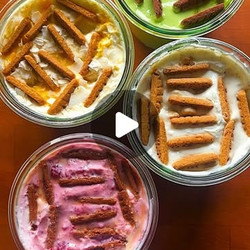 Japanese Cheesecake Yogurt Parfaits - 4 Ways