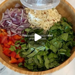 Balsamic Orzo Salad With Feta &amp; Sun-dried Tomatoes