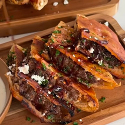 Aras (Meat Stuffed Pita)