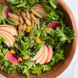 Fall Harvest Salad With Honey Balsamic Vinaigrette