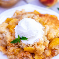 Best Peach Cobbler