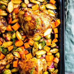 Harvest Chicken Sheet Pan Dinner
