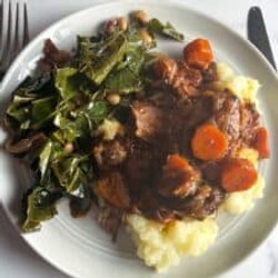 Oven Braised Beef Shanks Recipe