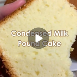 Sweetened Condensed Milk Pound Cake