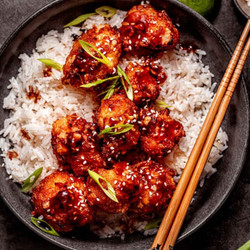 Air-fried Korean Chili Cauliflower (gochujang)