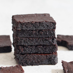 3 Ingredient Fudgy Keto Brownies