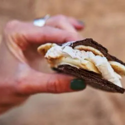 Chocolate Banana Cream Pie S'mores