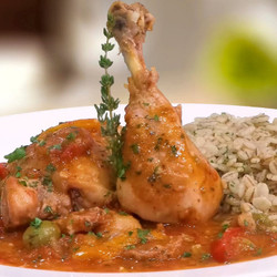 Mediterranean Braised Chicken