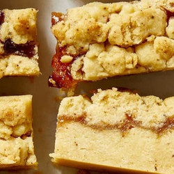 Brown Butter Raspberry Shortbread