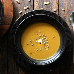 Curried Pumpkin And Apple Soup
