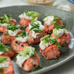 Everything Bagel Salmon Bites