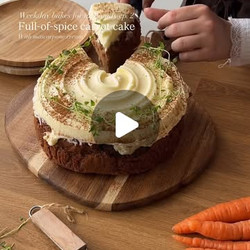 Full Of Spice Carrot Cake