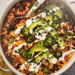 Cheesy Rice &amp; Beans