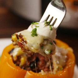 Crock-pot Stuffed Peppers