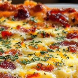 Bacon And Cheese Crustless Quiche