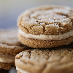 Soft &amp; Chewy Gingerdoodle Sandwich Cookies