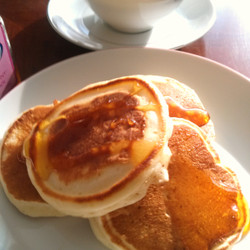 Oladi (russian Sour-cream Pancakes)