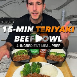15-minute Teriyaki Beef Bowl