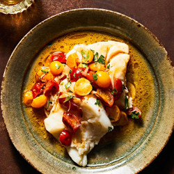 Skillet Cod With Brown-butter Tomato Sauce