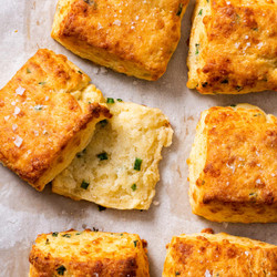 Gluten Free Buttermilk Cheddar Biscuits