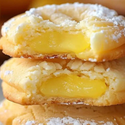 Stuffed Lemon Cookies: A Zesty Dessert Delight