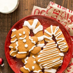 Small Batch Gingerbread Cookies With Eggless Royal Icing