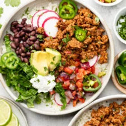 Turkey Burrito Bowls