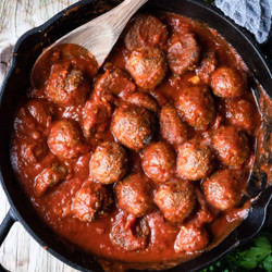High Protein Vegan Meatballs (gluten-free)
