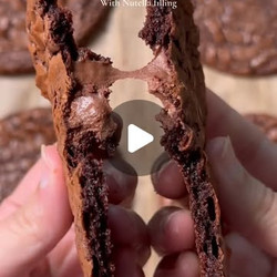 Crispy, Chewy Best Of Both The Worlds Brownie Cookies