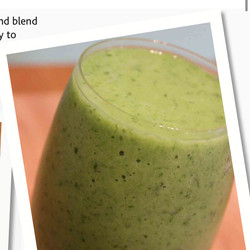 Mango, mint &amp; cucumber smoothie