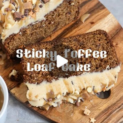 Sticky Toffee Loaf Cake