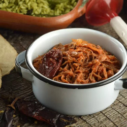 Tinga De Res Tradicional en Instant Pot