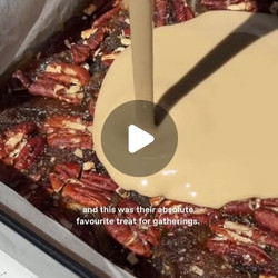 Roasted Pecan Tahini Date Bars