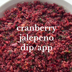 Cranberry Jalapeno Dip